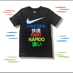 Nike DryFit “fast” tee